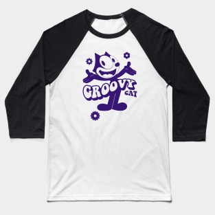 GROOVY FELIX THE CAT TIE DYE Baseball T-Shirt